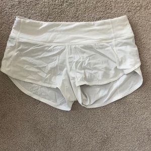 Lulu Lemon White shorts